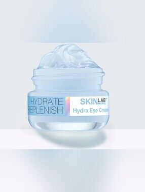 Skin Lab Skin Hydra Eye Cream With Hyaluronic Acid Smoothes & Softens NIB
